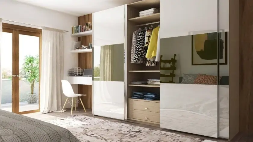 Wardrobes with Sliding Doors by Alma Designs