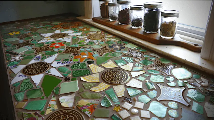 Mosaic Kitchen Countertops